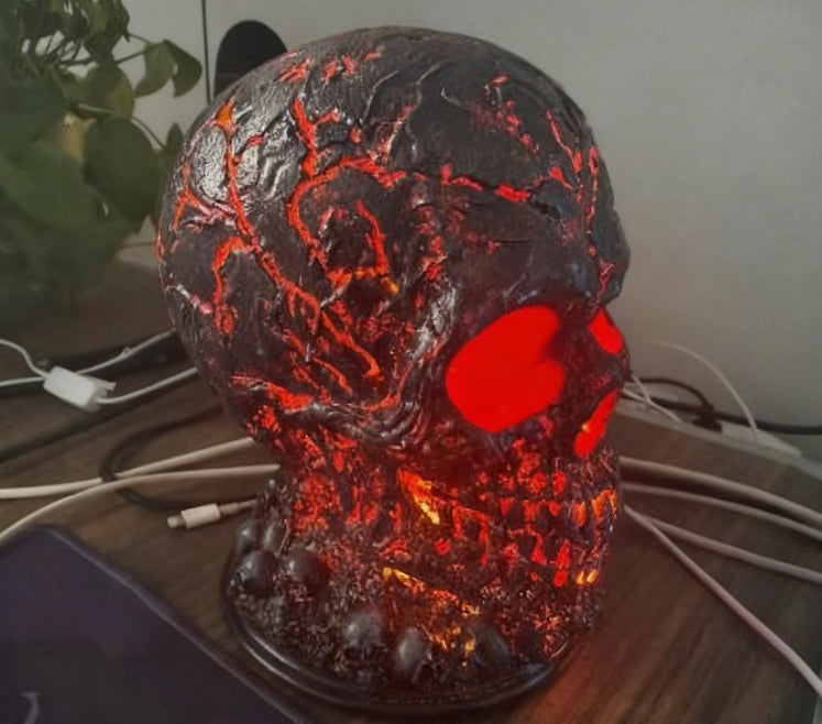 Halloween Skull LED Desk Lamp — additional product view 6
