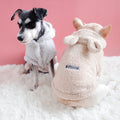 Cozy Pup Comfort Bundle - fleece vest, grooming brush and chew ball for dogs
