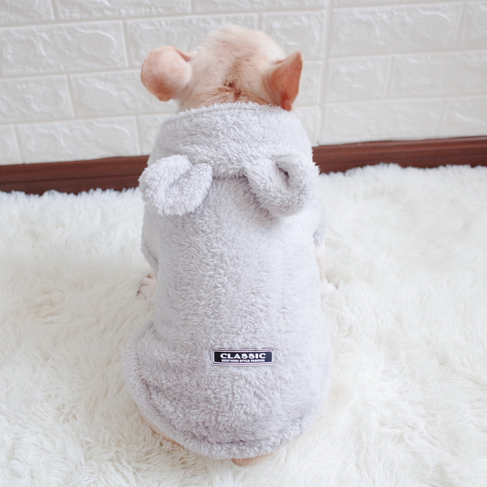 Cozy Fleece Hooded Dog Vest - product image 3
