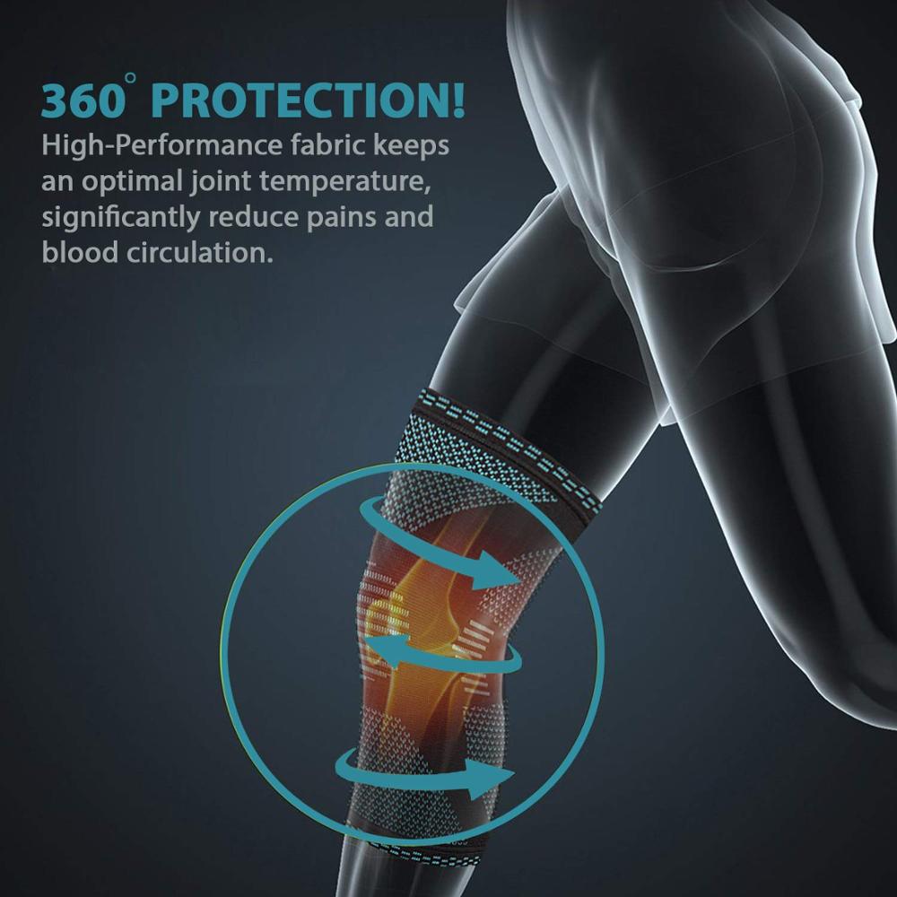 Knitted Sports Knee Pads — additional product view 9