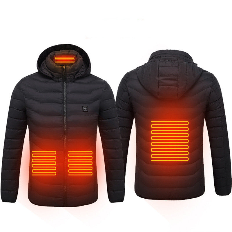 Men's USB Heated Winter Jacket — additional product view 6