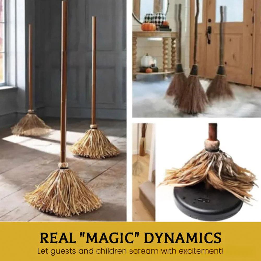 Sound-Activated Moving Halloween Broom — additional product view 4