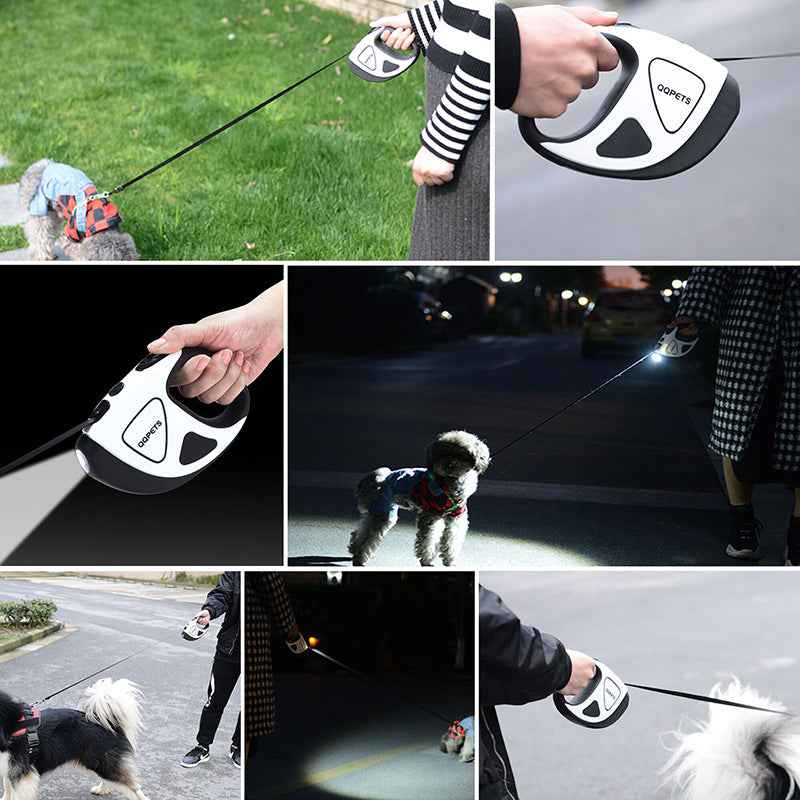 Retractable LED dog leash product image 3
