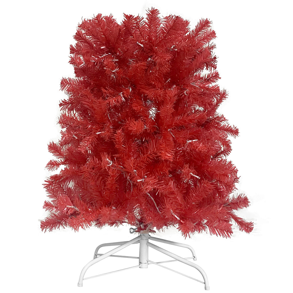 Santa hat tree body section in red