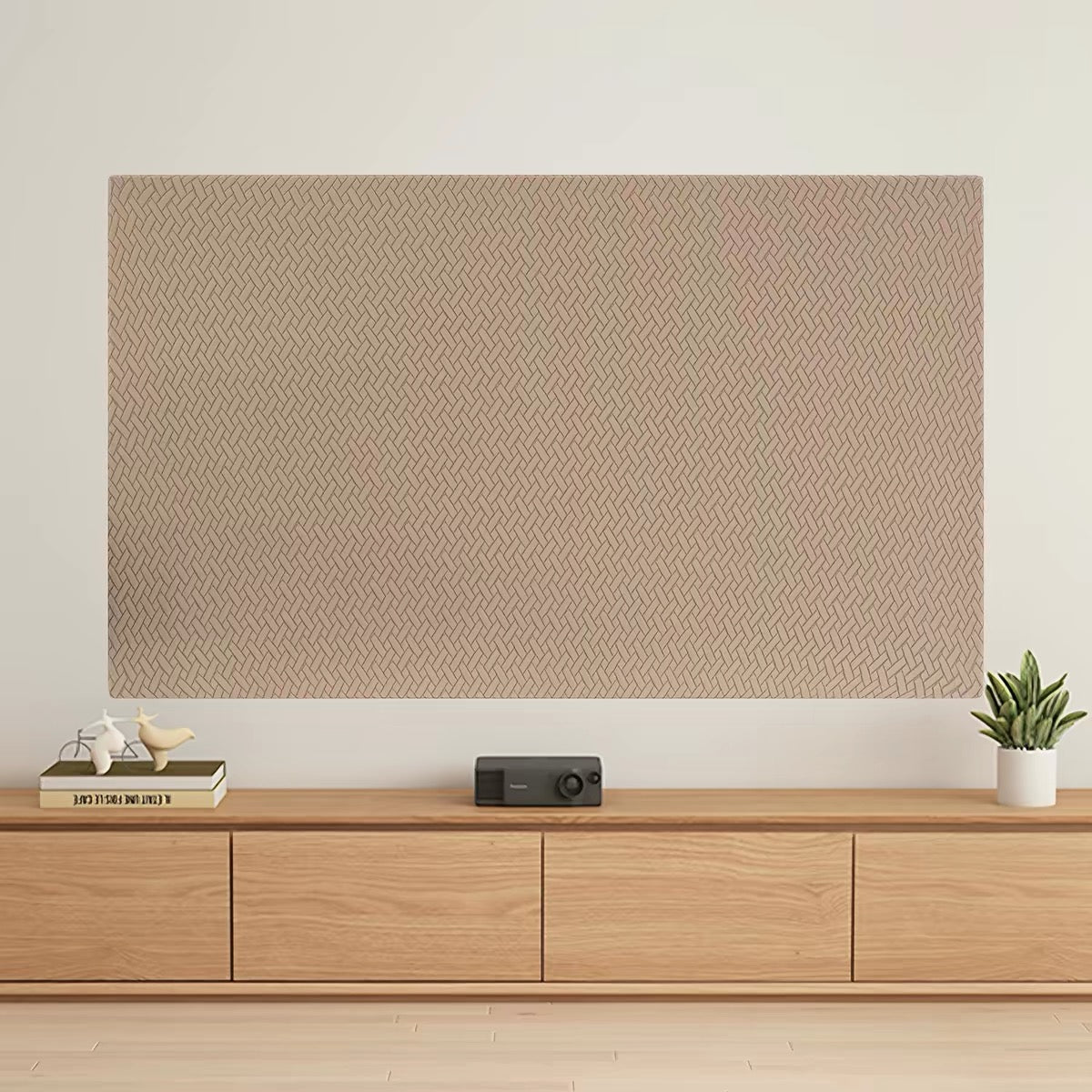 Protective Dust Cover for Wall-Mounted TVs