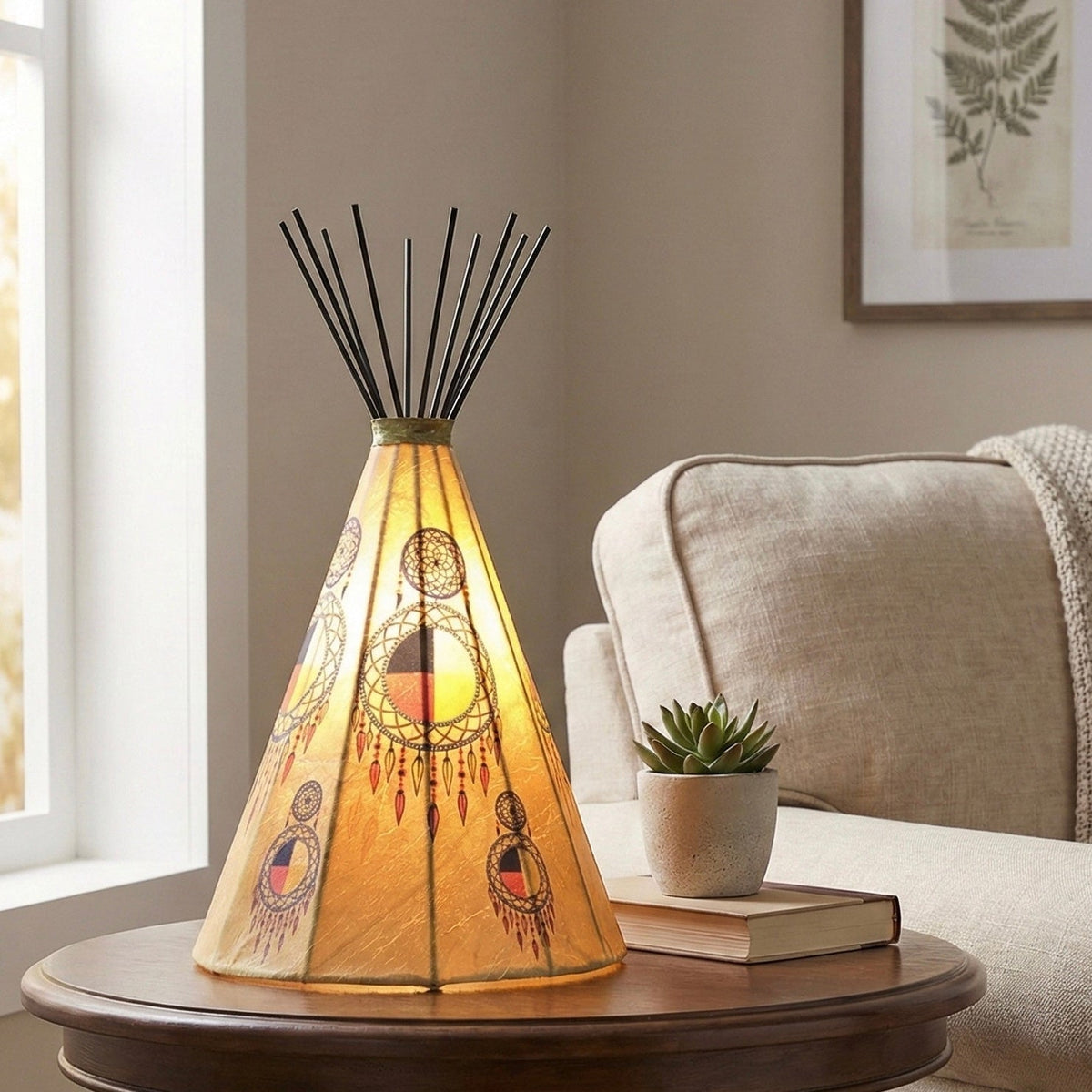 Dreamcatcher Teepee Lamp product image 3