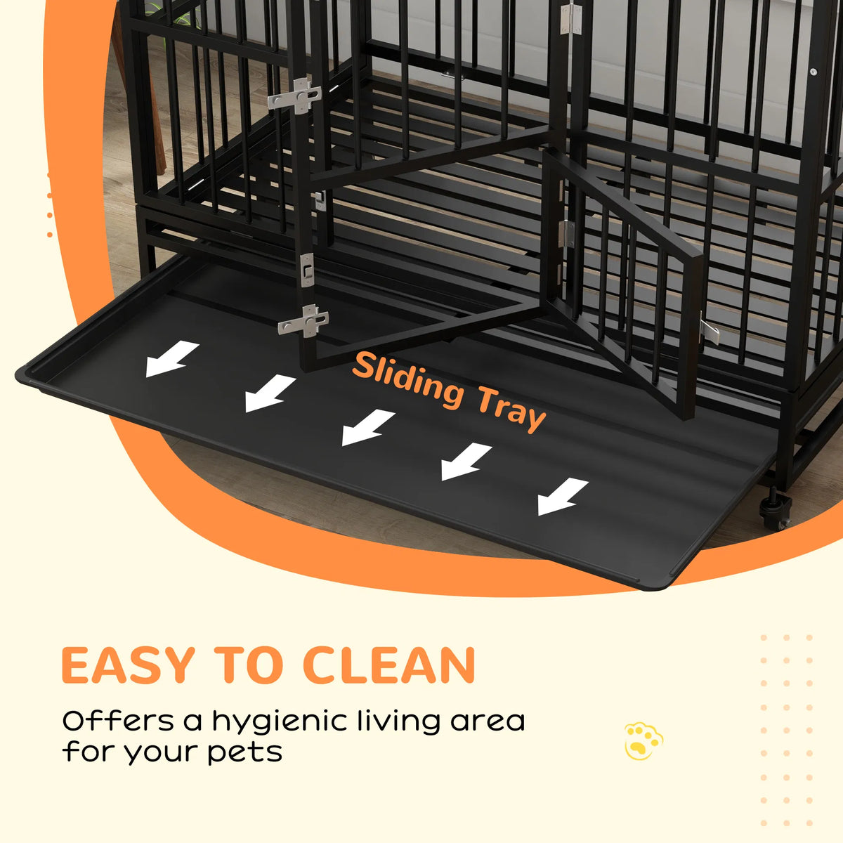 49 Inch Heavy Duty Dog Crate — DealSpark — view 6