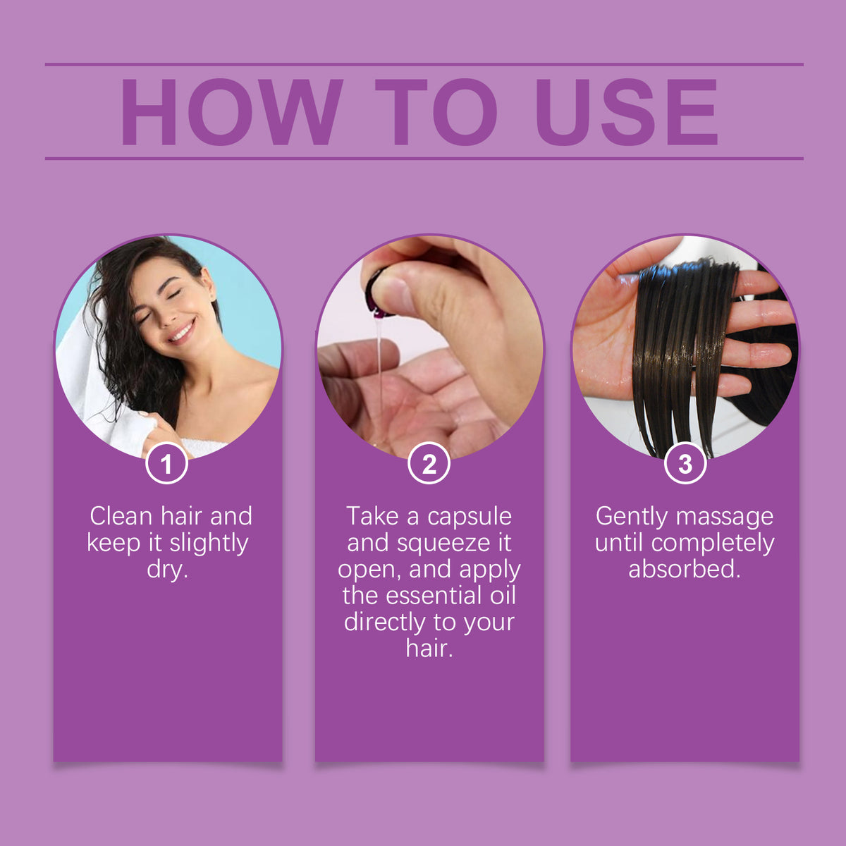 Hair Oil Treatment Capsules
