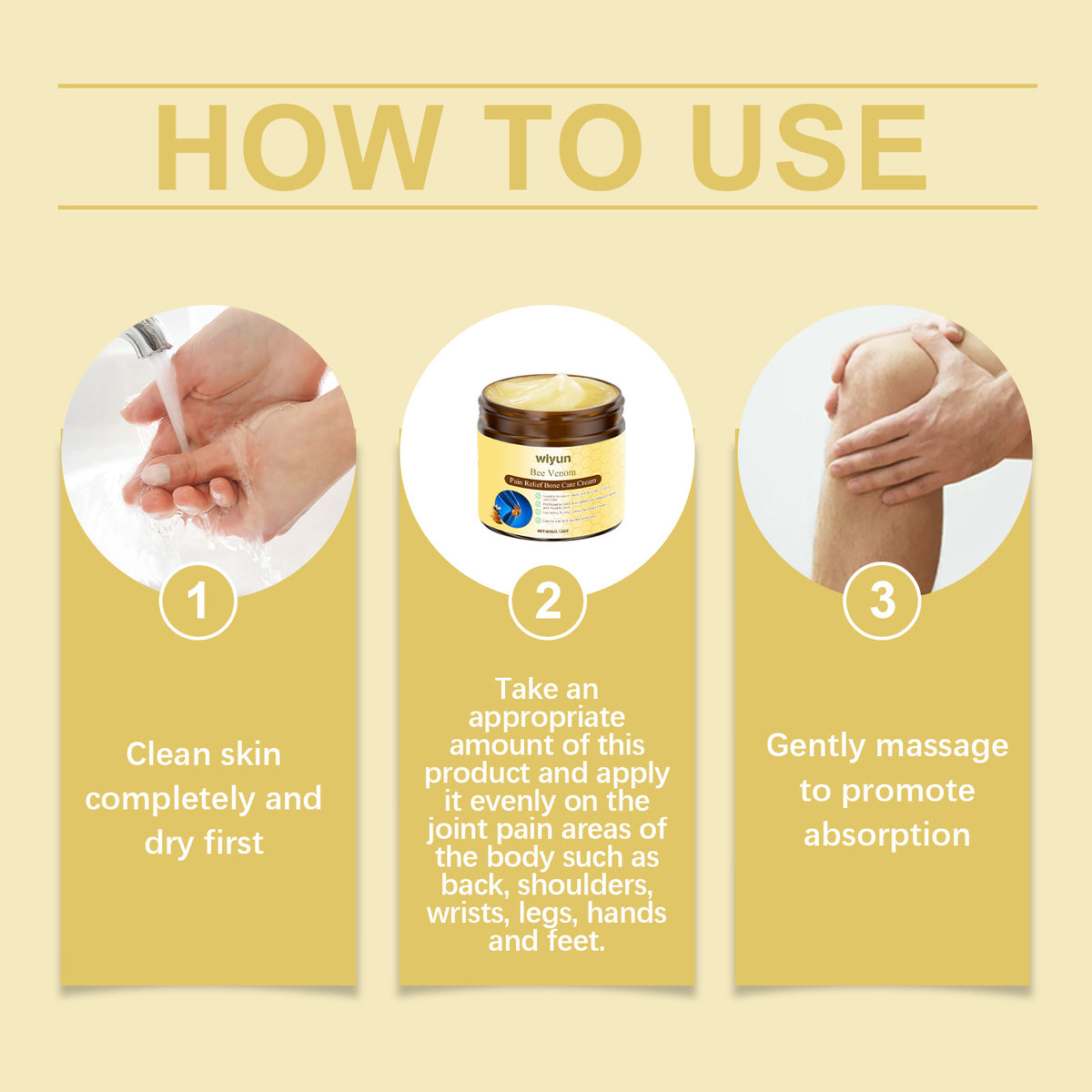 Bee Venom Body Massage Cream