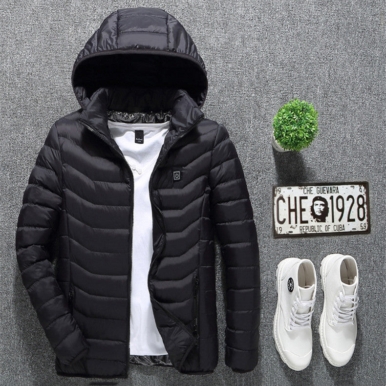 Men's USB Heated Winter Jacket — additional product view 7