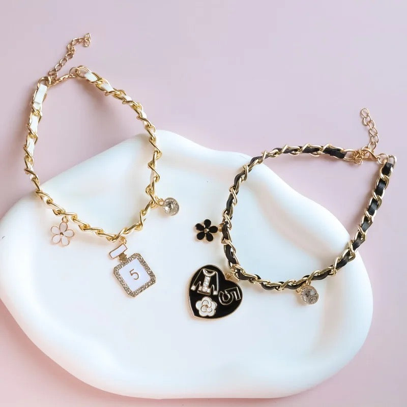 Coco Charm Dog Necklace | Elegant Pet Jewelry Accessory product image 3