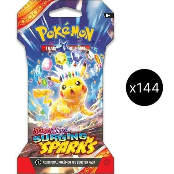 Surging Sparks Sleeved Booster Pack Case