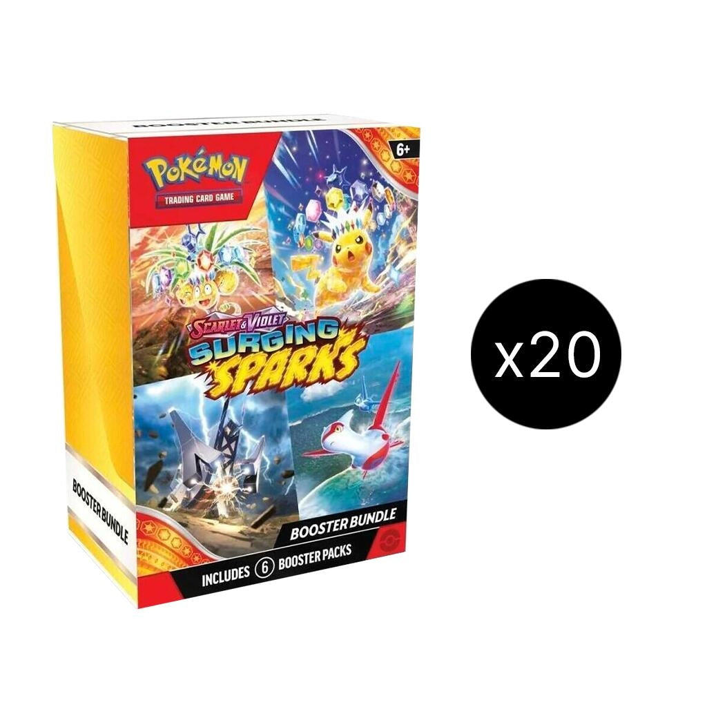 Surging Sparks Booster Bundle Case