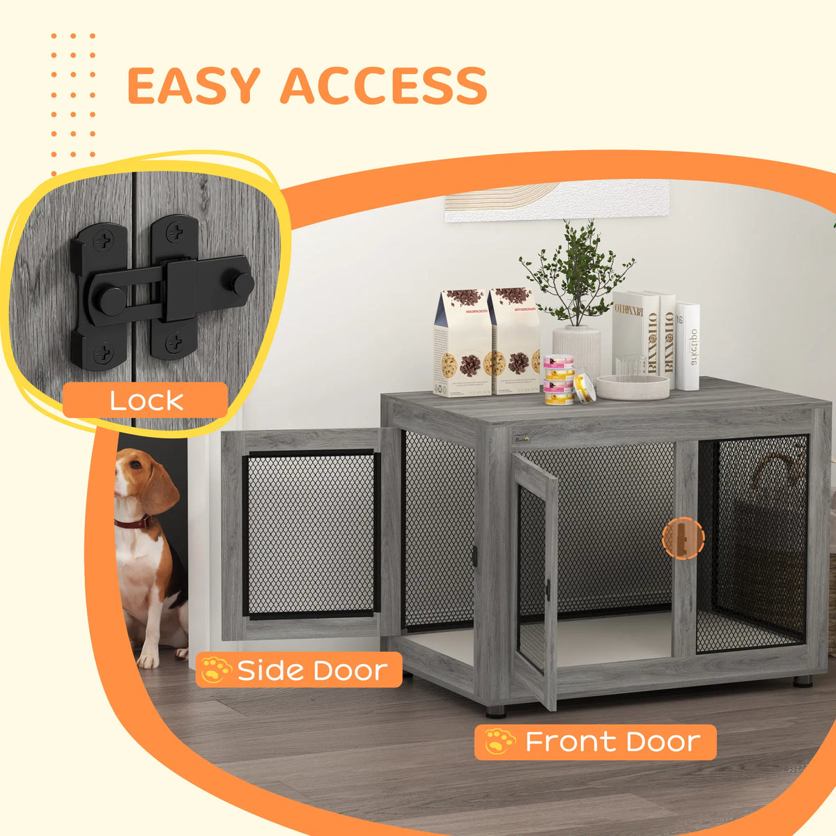 Pet Crate End Table — DealSpark — view 3