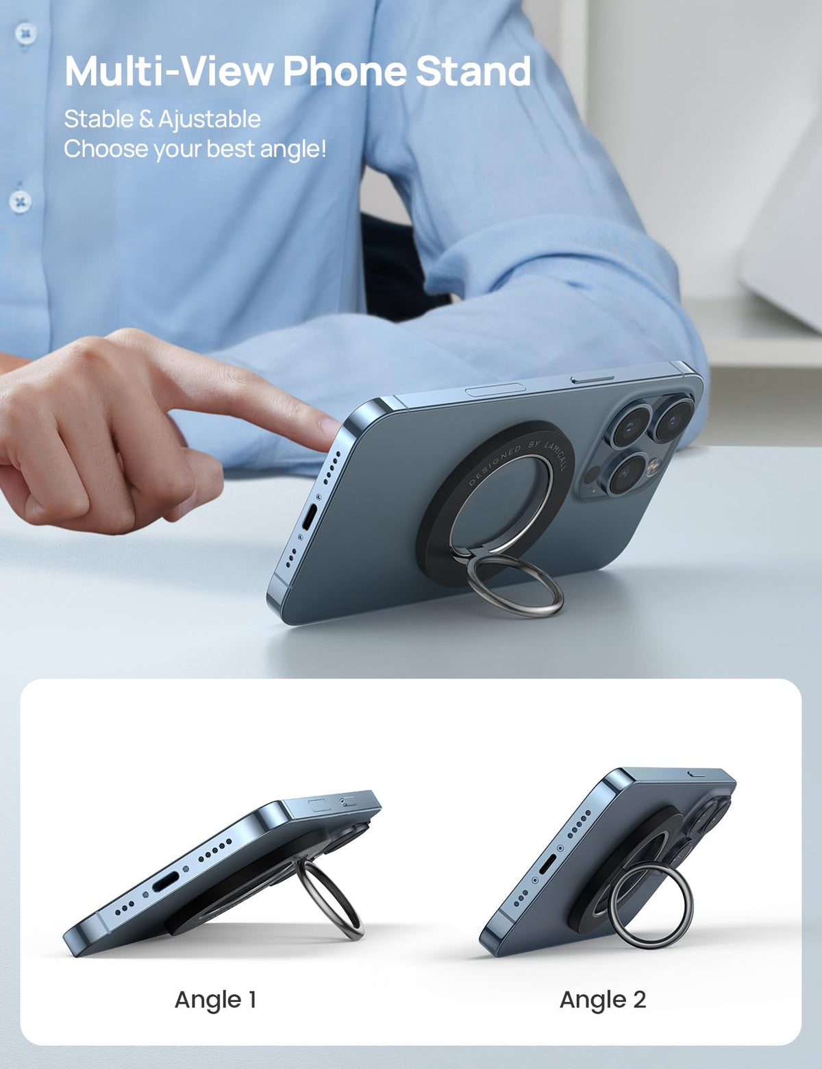 Lamicall Magnetic Phone Ring Holder for MagSafe product image 4