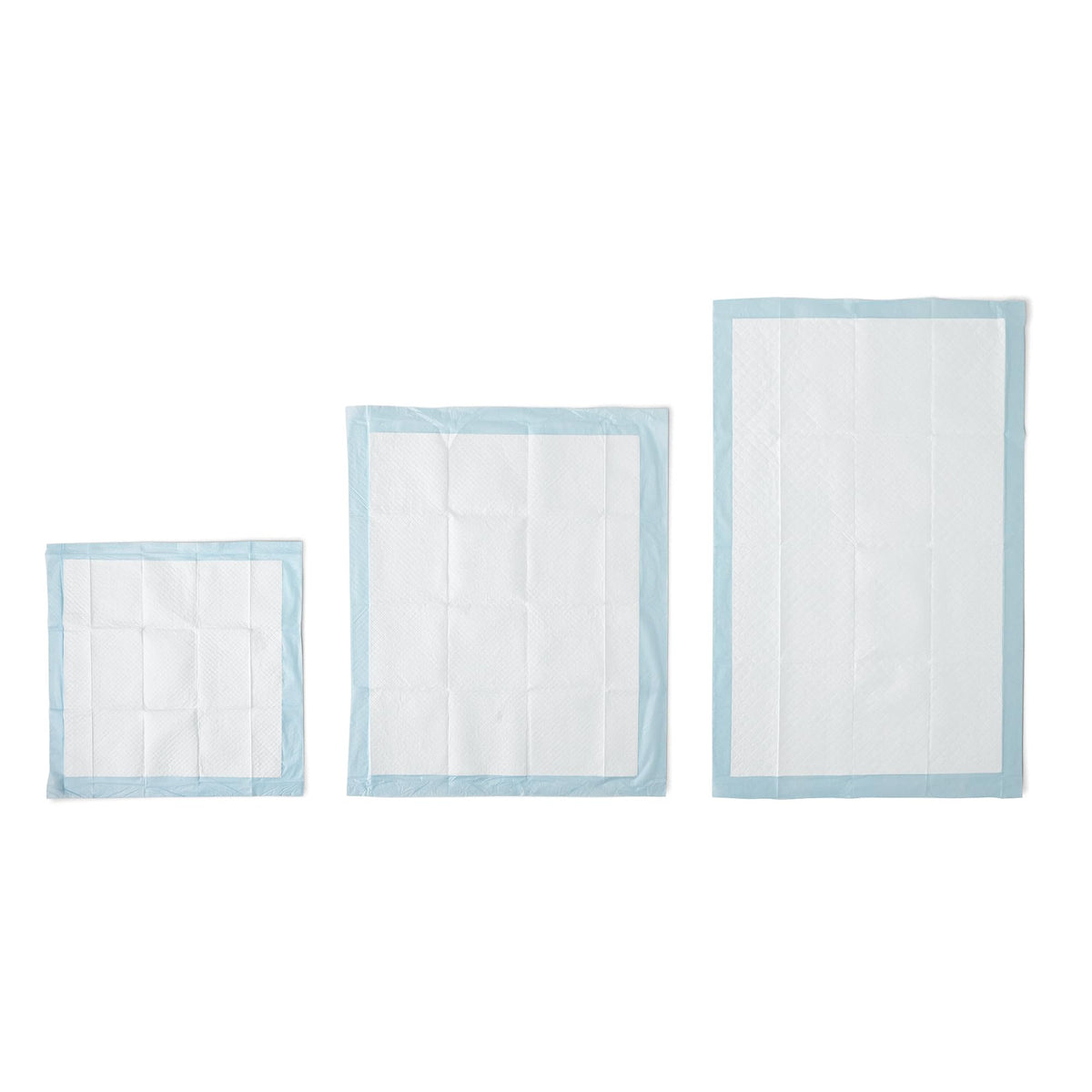 Amazon Basics Puppy Training Pads, 5-Layer Leakproof Design, Quick-Dry Surface, Regular 56 x 56 cm, Pack of 50, Blue