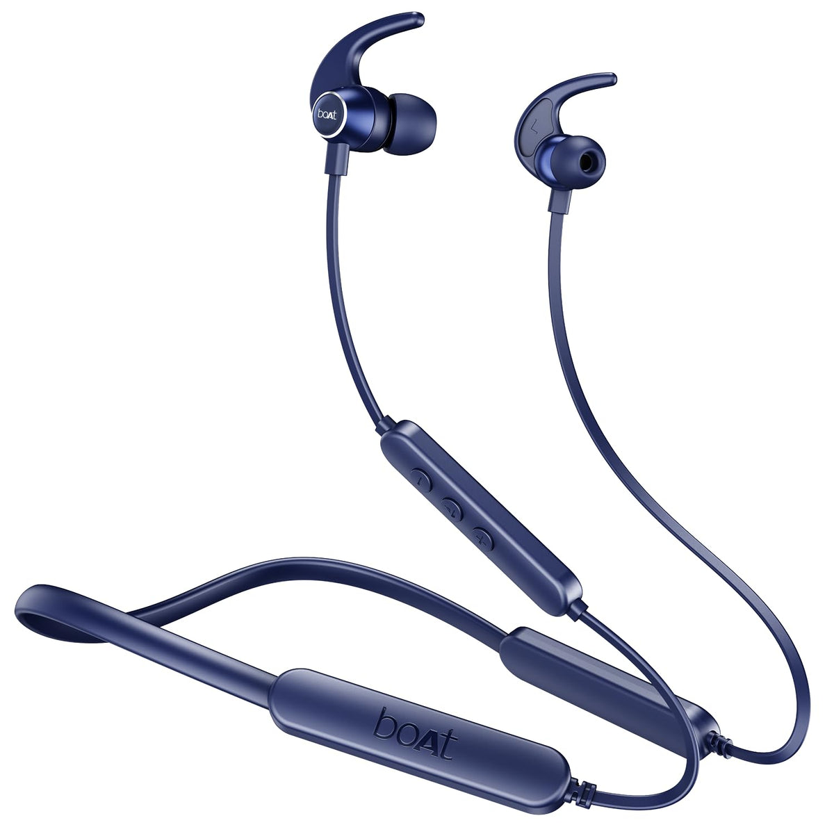 boAt Rockerz 255 Pro+ Wireless Neckband Earphones – Navy Blue