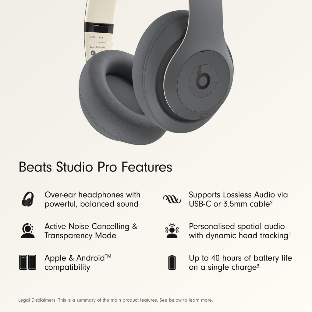 Beats Studio Pro Wireless Over-Ear Headphones – Black