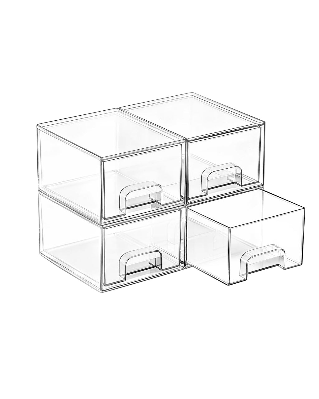 Vtopmart 4-Pack Stackable Makeup Organizer Drawers product image 1