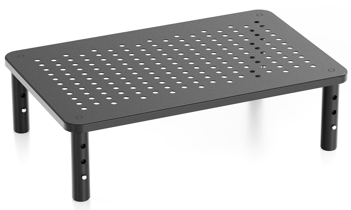Adjustable 3-Height Monitor Stand Riser product image