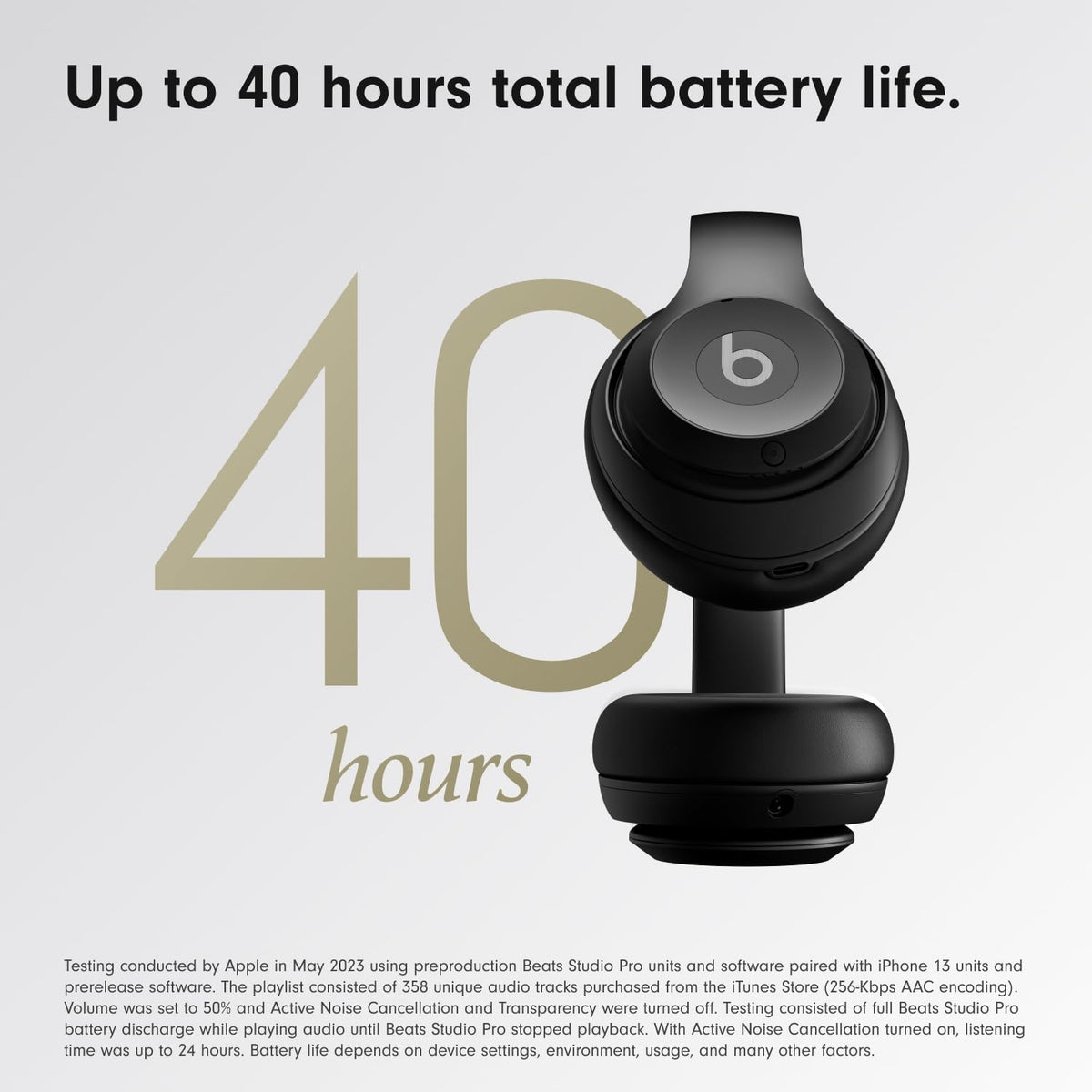 Beats Studio Pro Wireless Over-Ear Headphones – Black