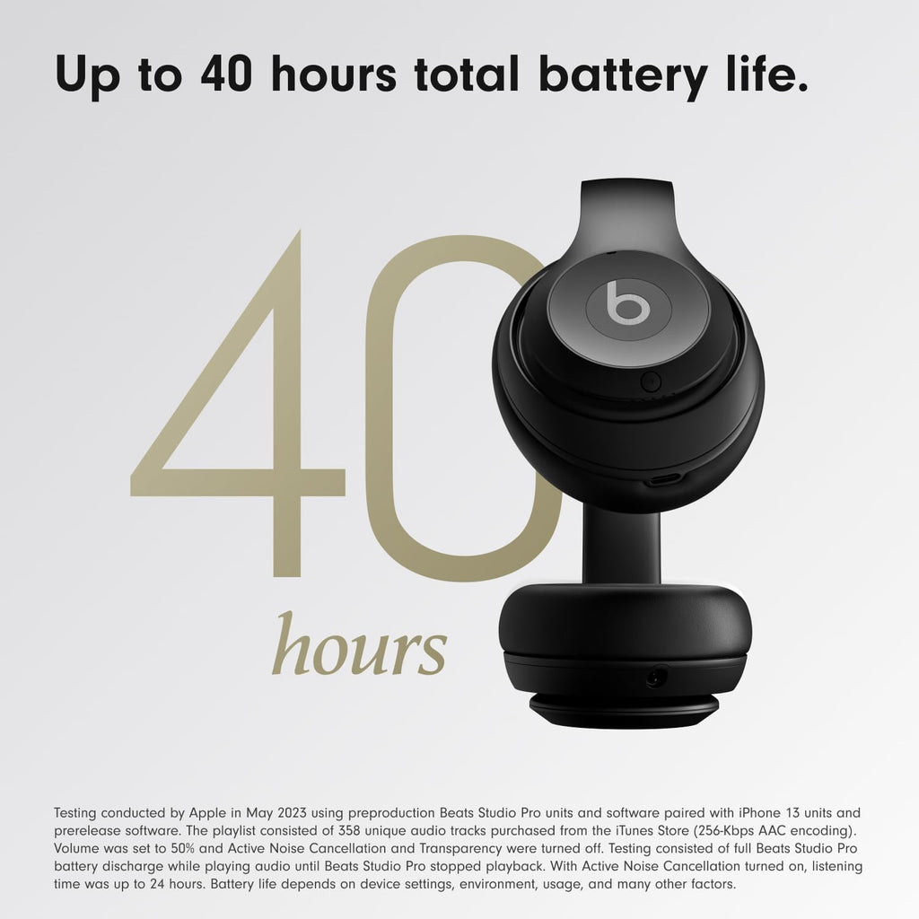 Beats Studio Pro Wireless Over-Ear Headphones – Black