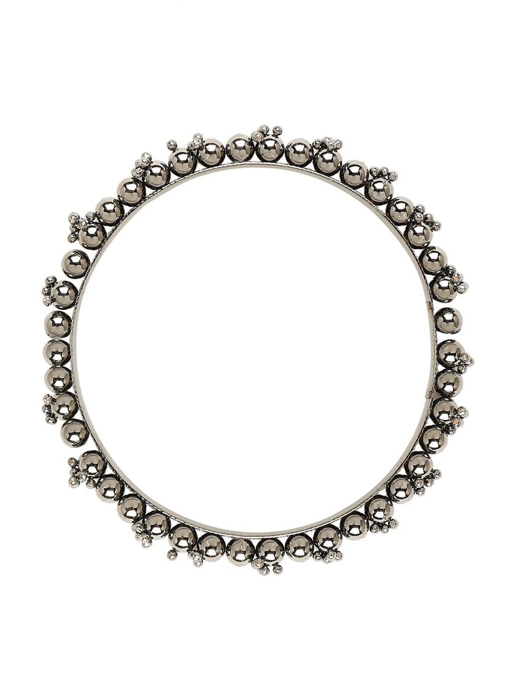 Shining Diva Fashion Set of 40 Bangles Set for Women | Oxidised Silver Plated Celebrity Inspired Jewellery | Latest Stylish Traditional Bangle for Girls and Women