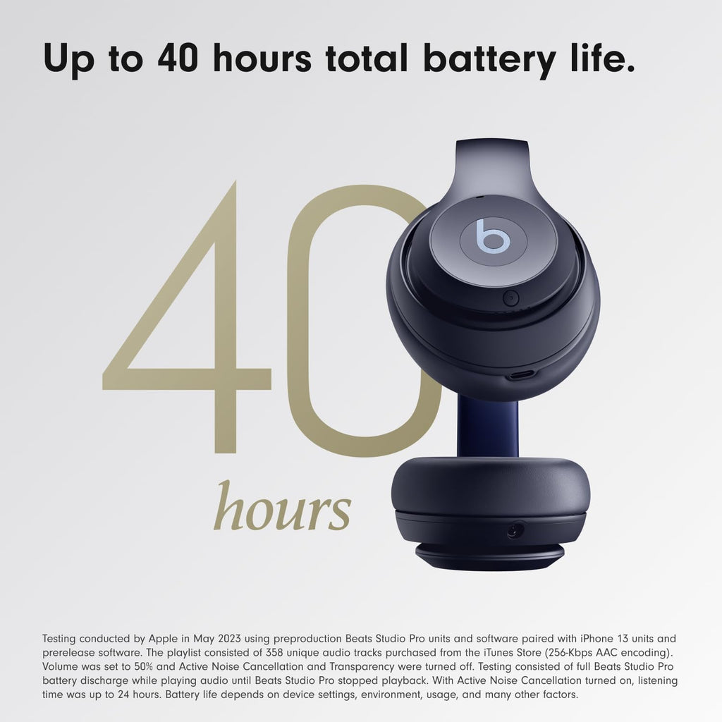 Beats Studio Pro Wireless Over-Ear Headphones – Black