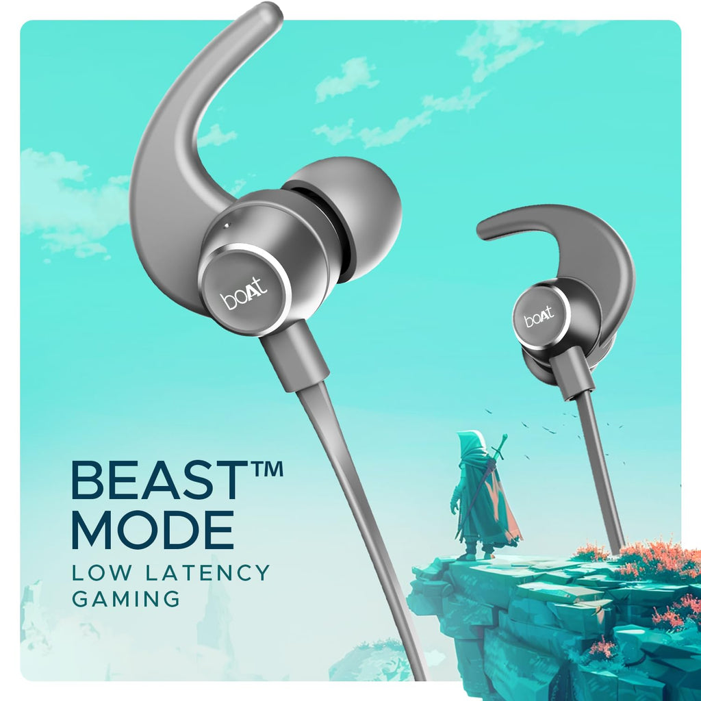 boAt Rockerz 255 Pro+ Wireless Neckband Earphones – Navy Blue