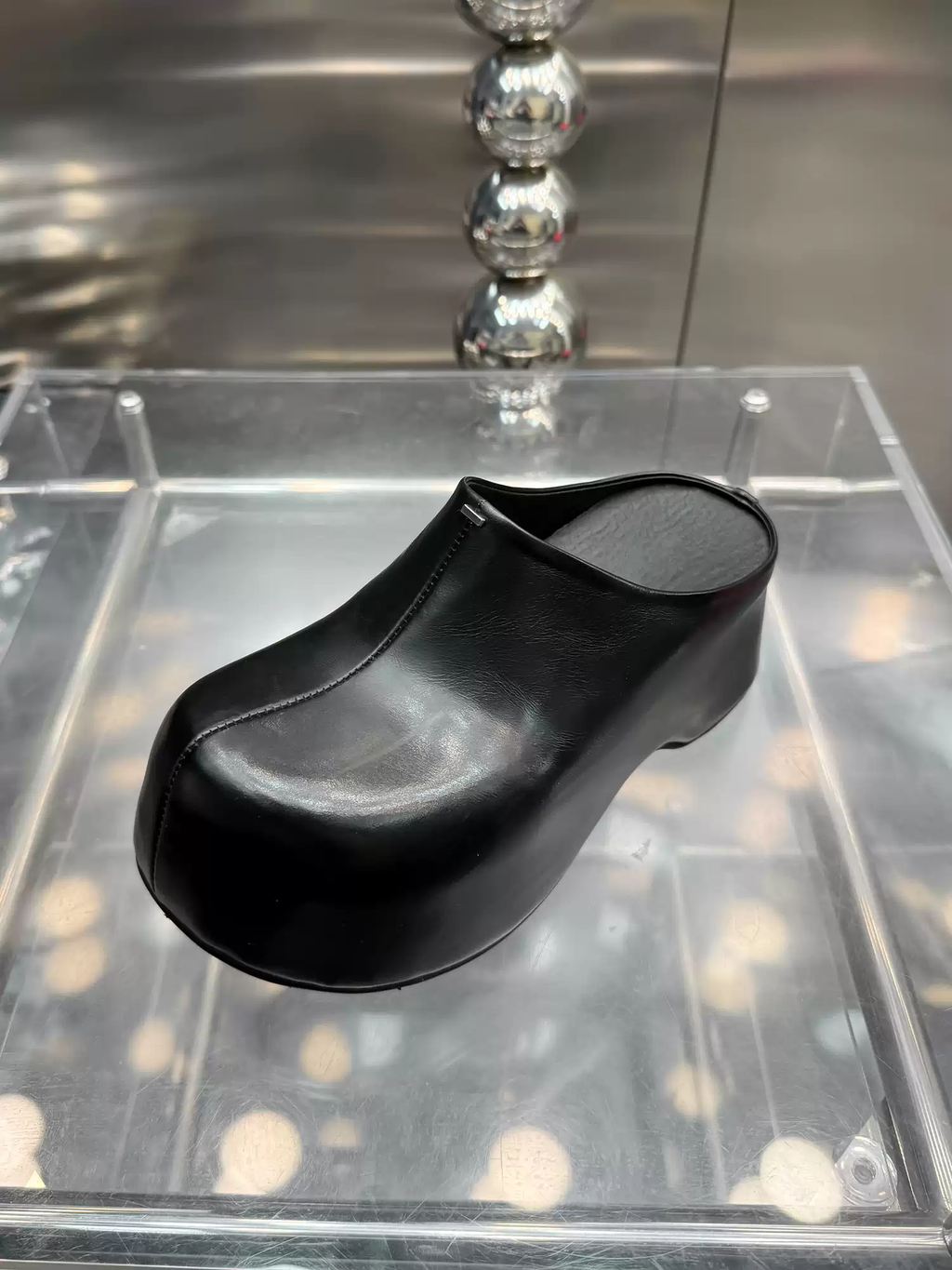 Women's Leather Platform Sandals