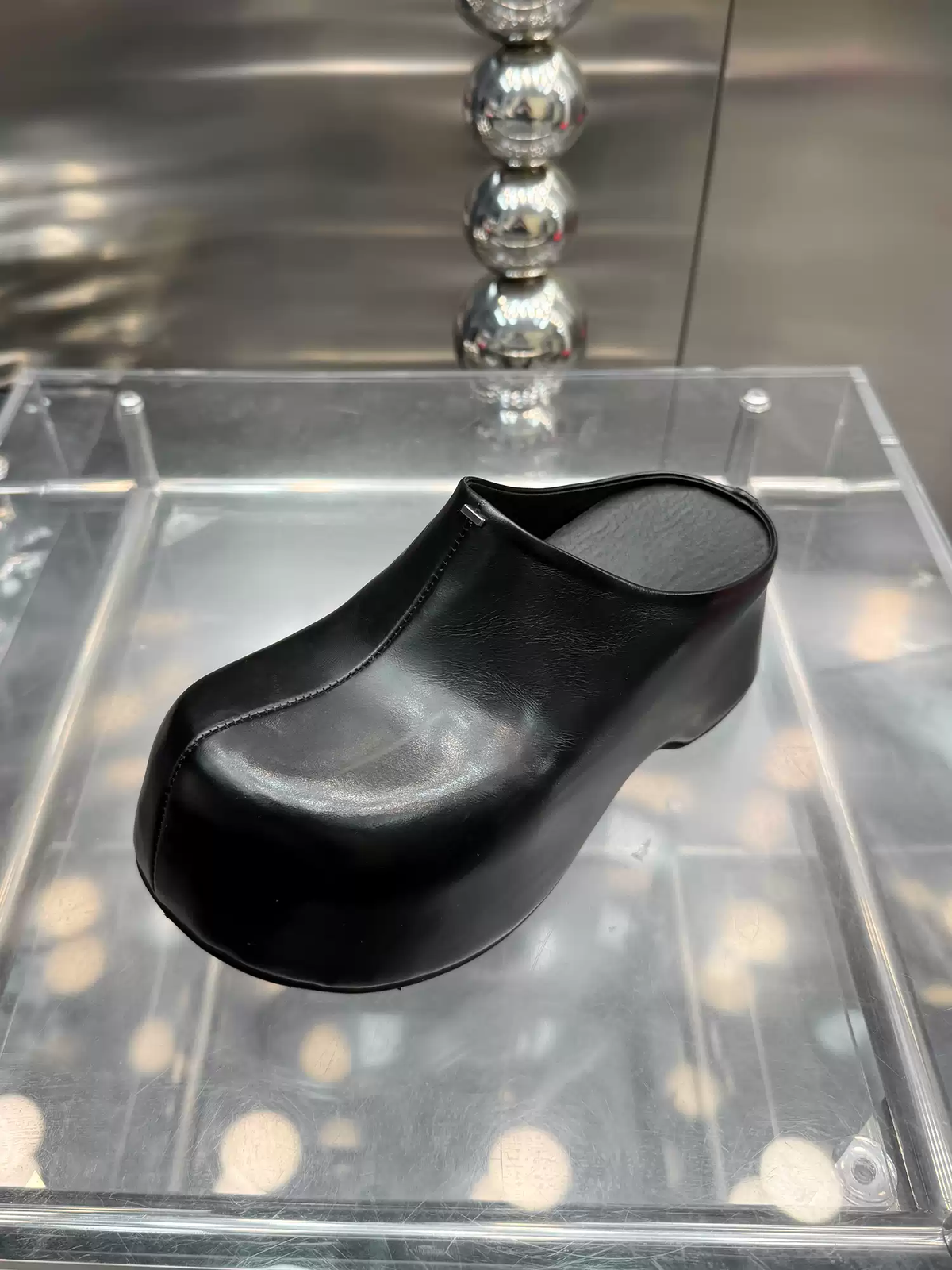 Women's Leather Platform Sandals