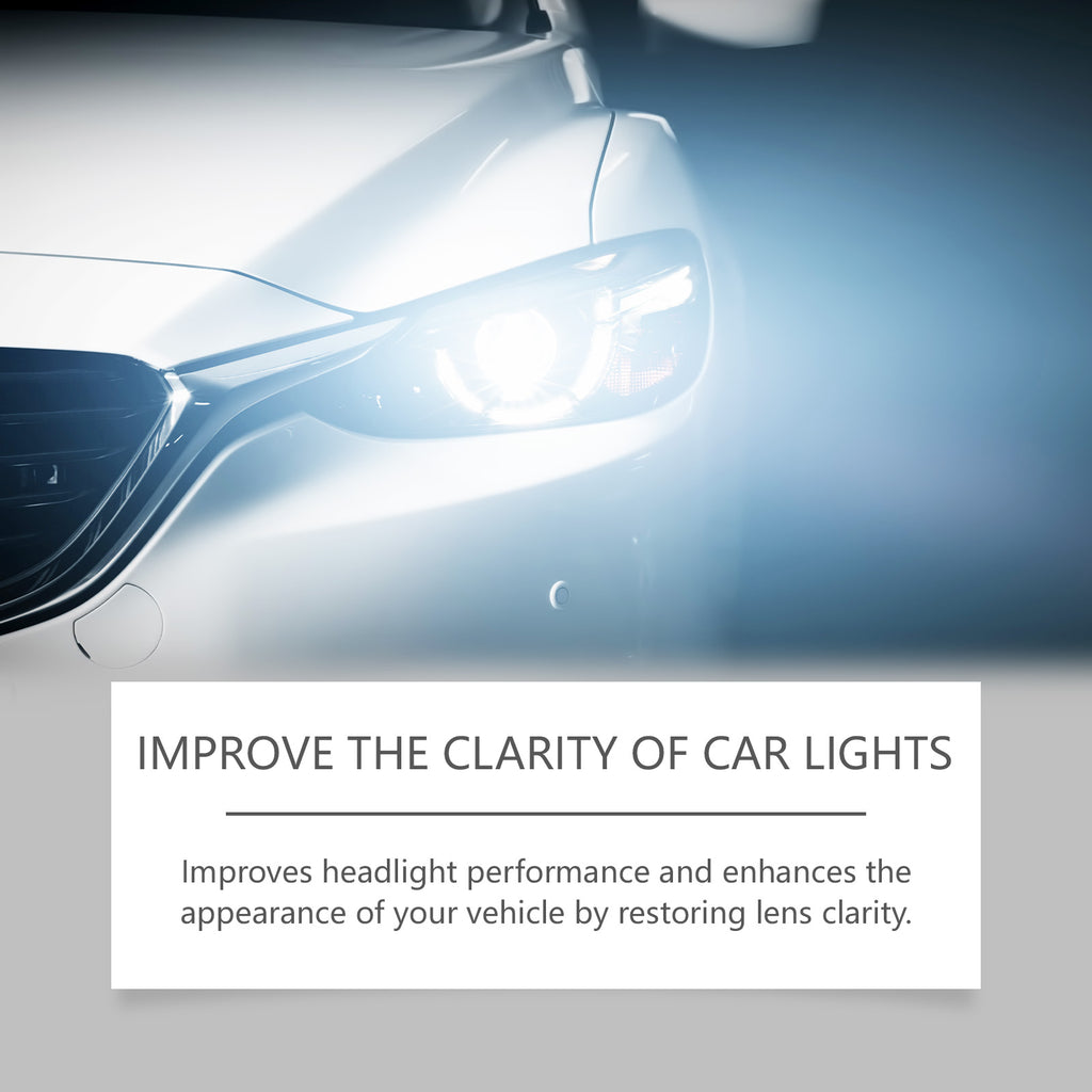 Car Headlight Cleaning & Restoration Kit