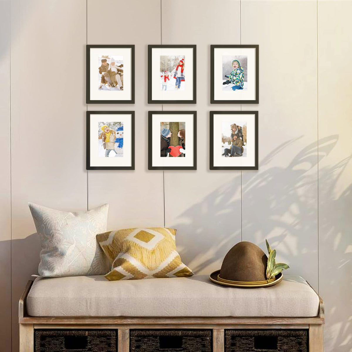 upsimples Black Gallery Picture Frames — Set of 5 product image 2