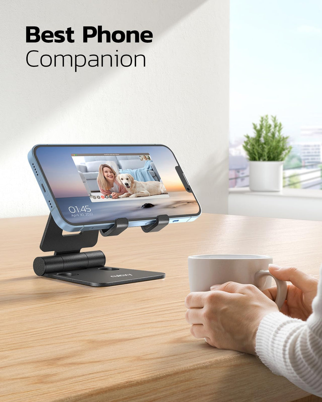 Nulaxy Dual Foldable Phone Stand — 2-Pack product image 6