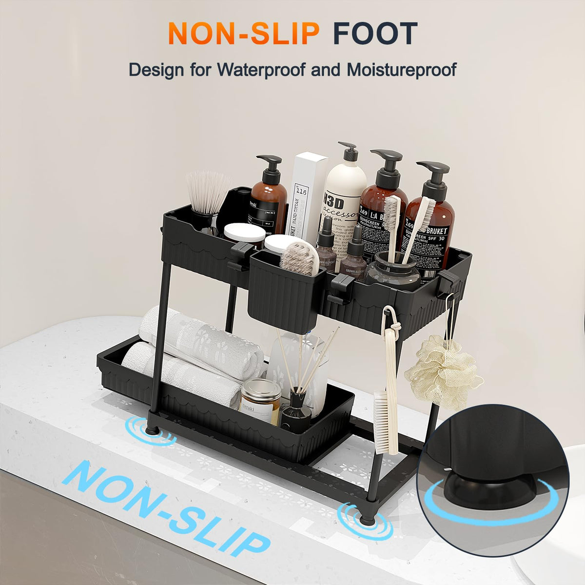 Sevenblue Sliding Under-Sink Organizers — 4-Pack product image 8