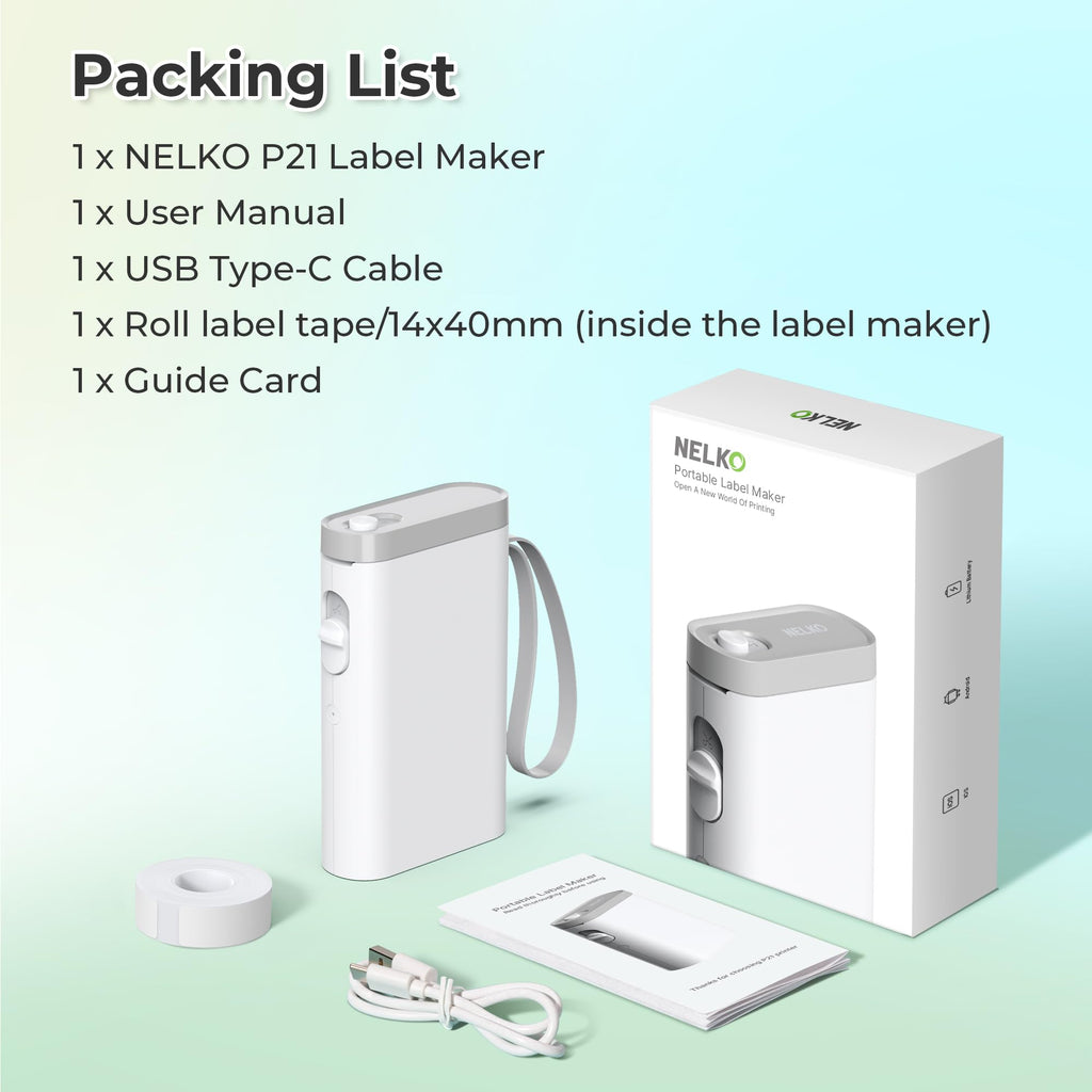 Nelko P21 label maker product image 8