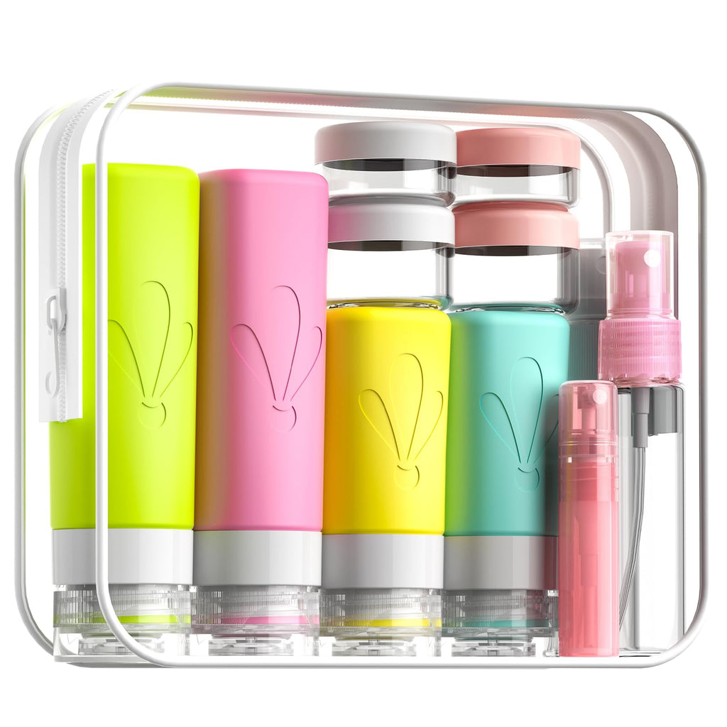 17-Piece Travel Toiletry Bottle Set
