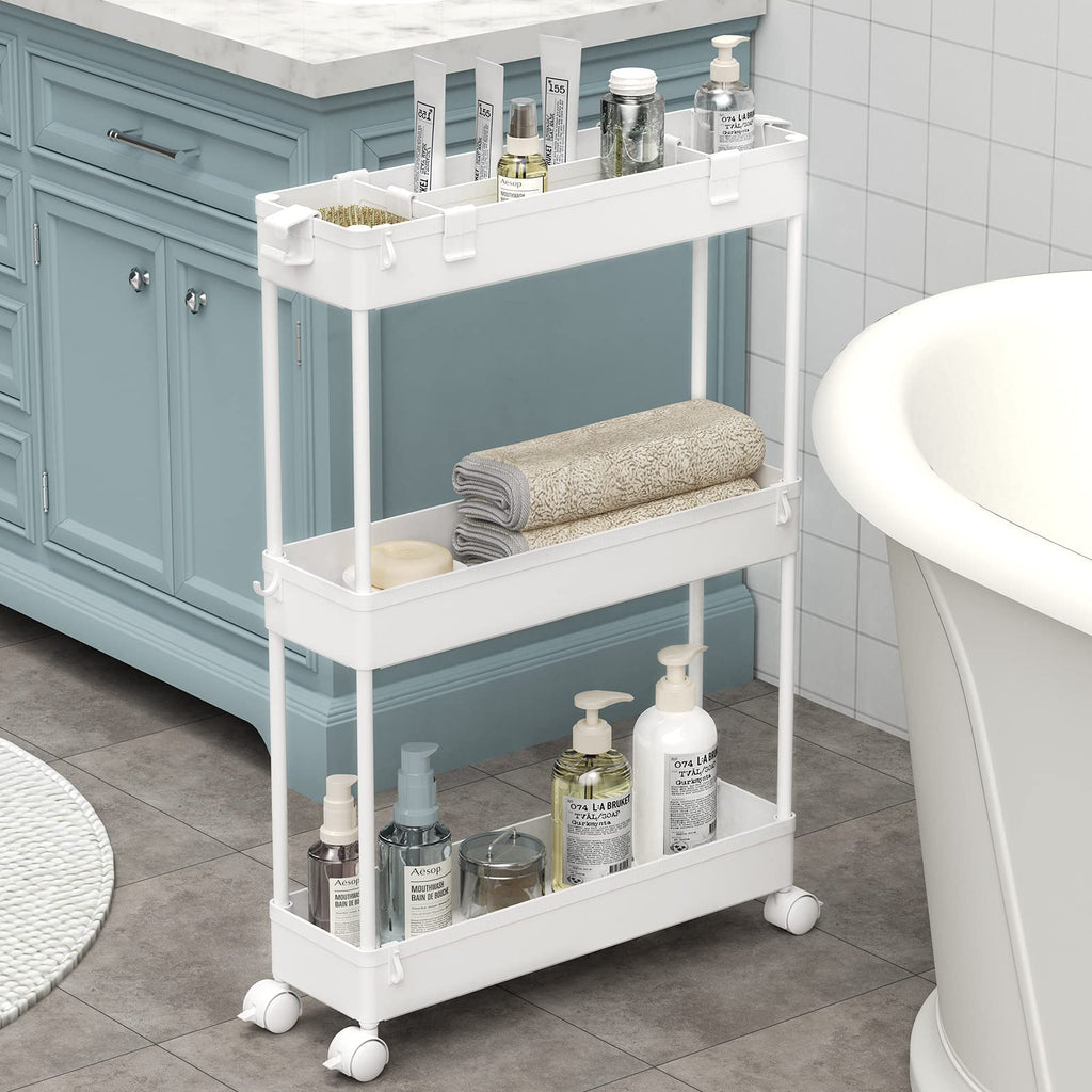 SPACELEAD Slim 3-Tier Rolling Storage Cart product image