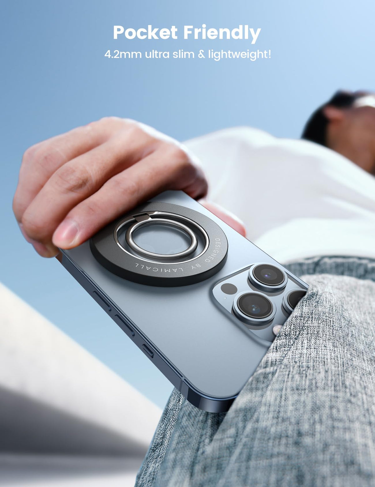 Lamicall Magnetic Phone Ring Holder for MagSafe product image 7