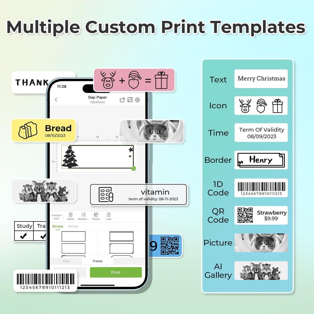 Nelko P21 label maker product image 3