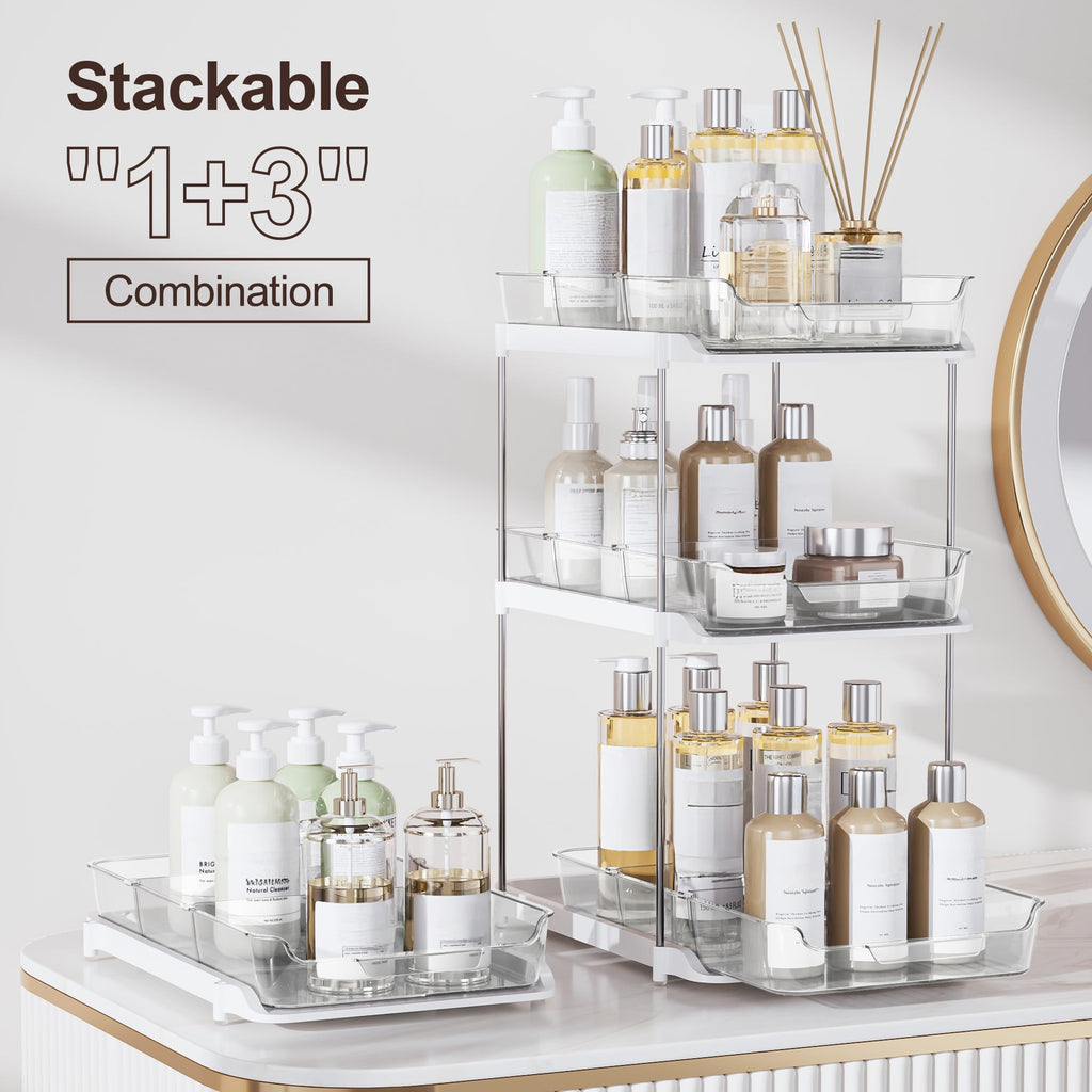 Delamu 2-Tier Under-Sink Organizers — 2-Pack product image 3