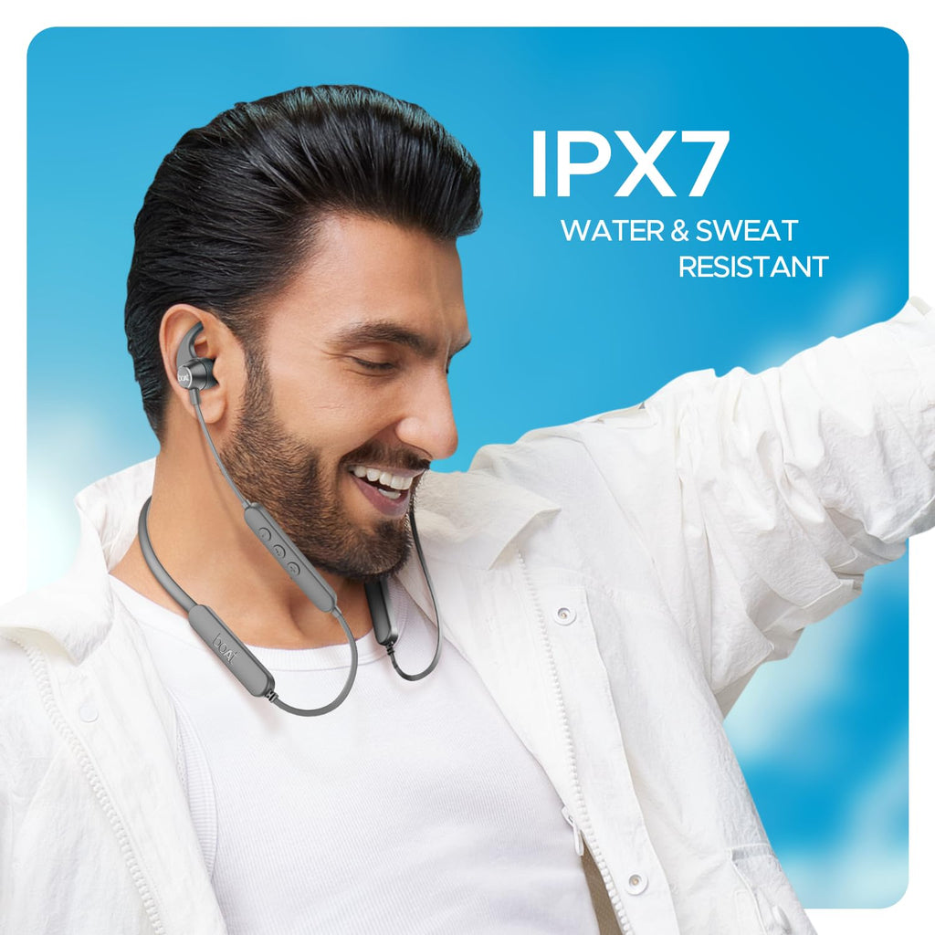 boAt Rockerz 255 Pro+ Wireless Neckband Earphones – Navy Blue