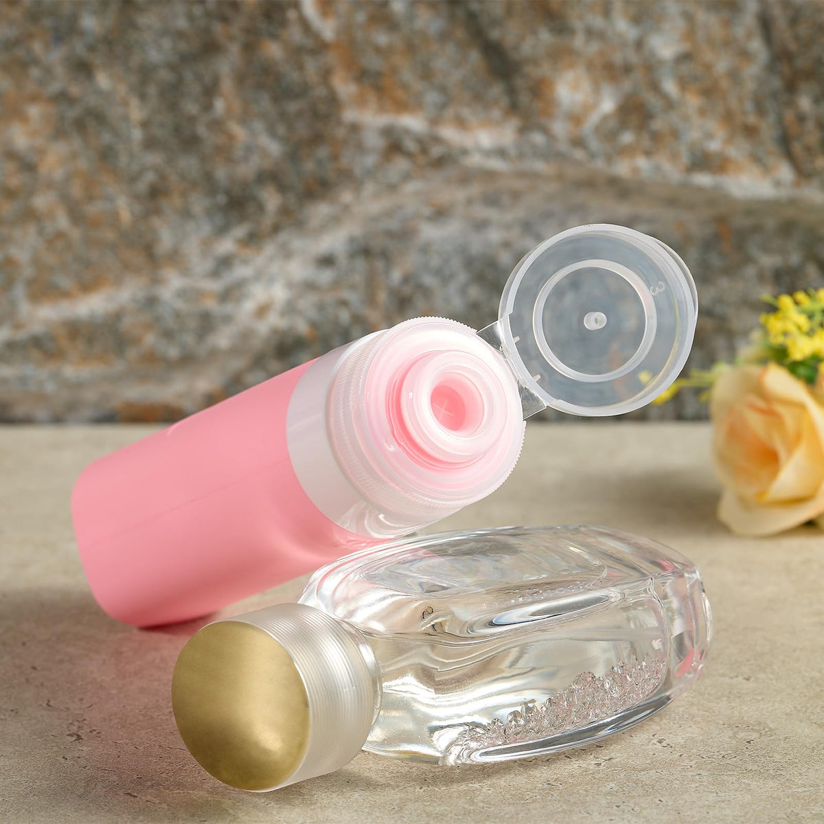 17-Piece Travel Toiletry Bottle Set