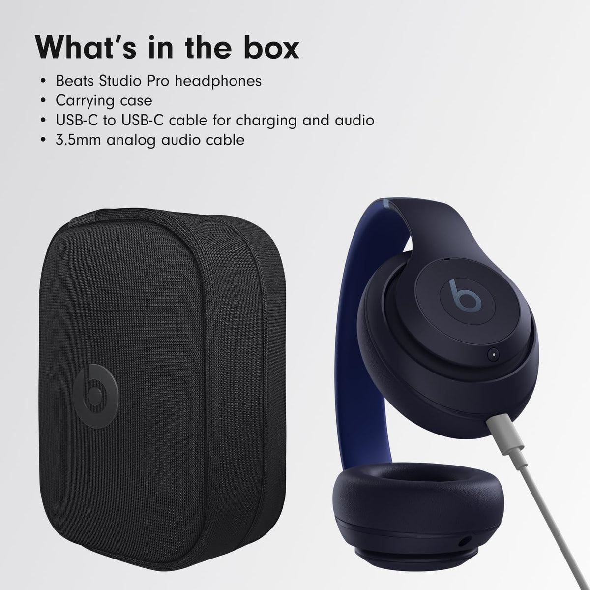 Beats Studio Pro Wireless Over-Ear Headphones – Black