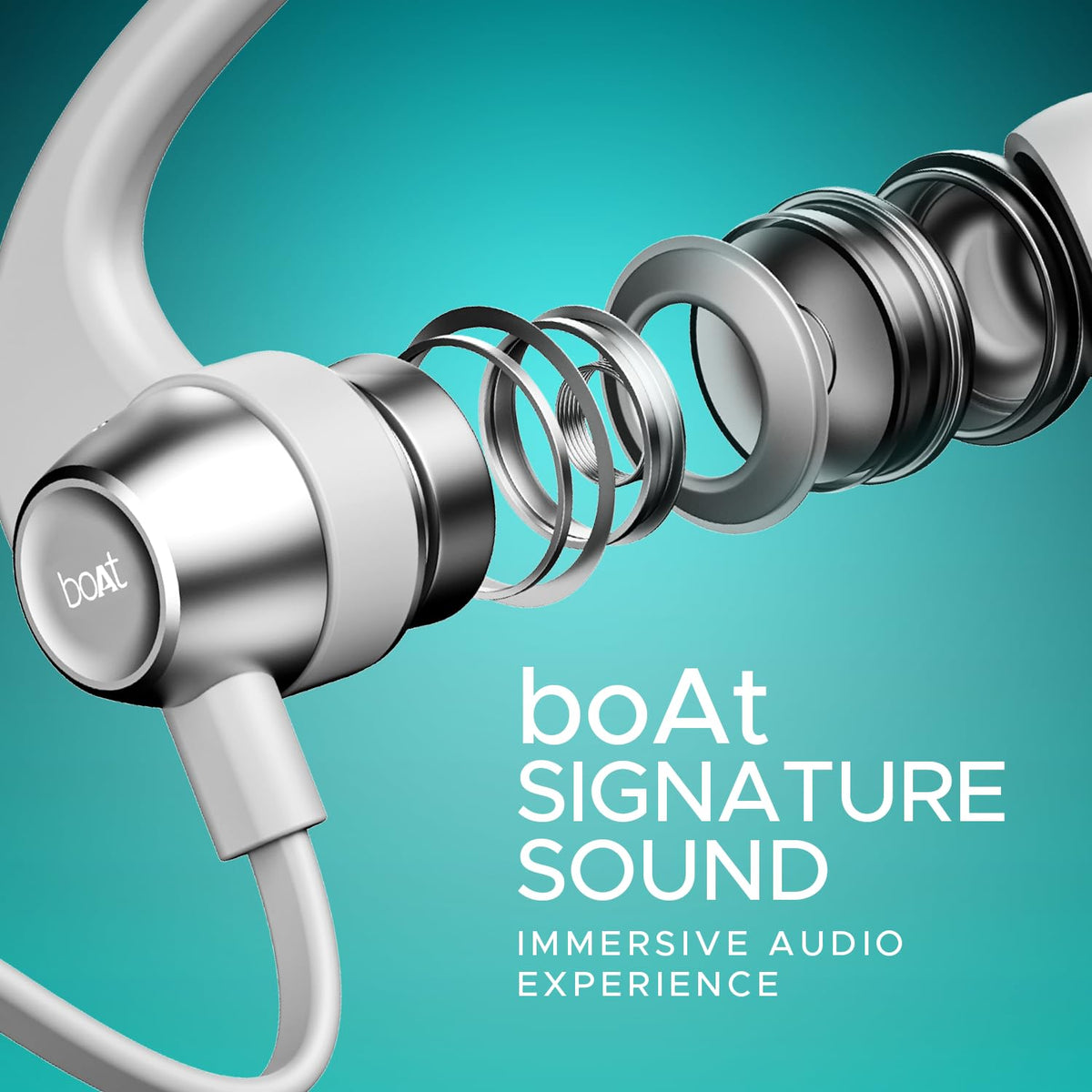 boAt Rockerz 255 Pro+ Wireless Neckband Earphones – Navy Blue