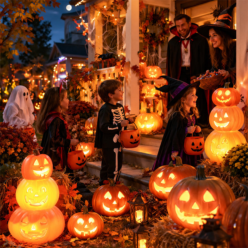 Halloween Pumpkin Lantern Luminous Prop