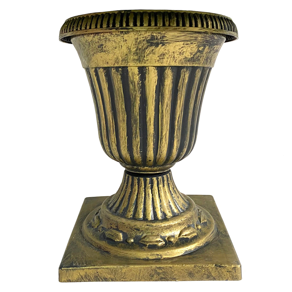 Decorative urn stand for the entrance trees