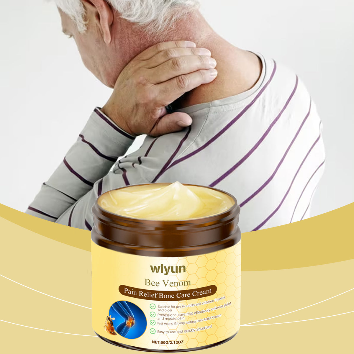 Bee Venom Body Massage Cream