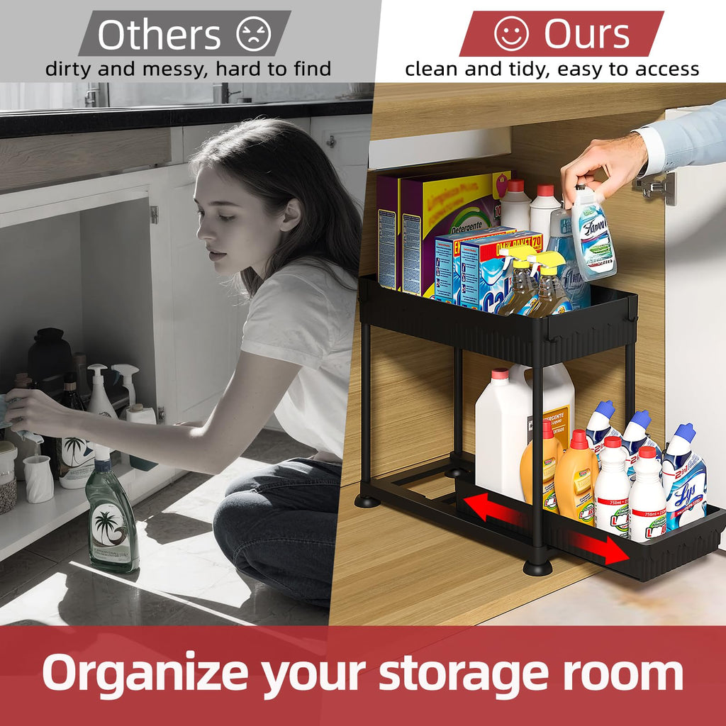 Sevenblue Sliding Under-Sink Organizers — 4-Pack product image 3