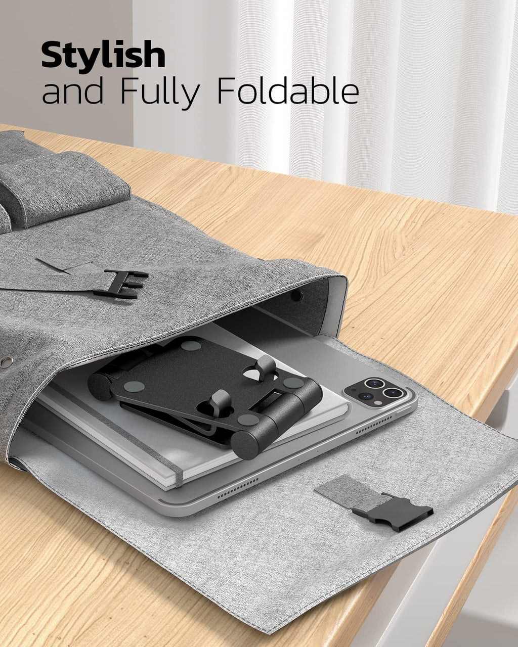 Nulaxy Dual Foldable Phone Stand — 2-Pack product image 5